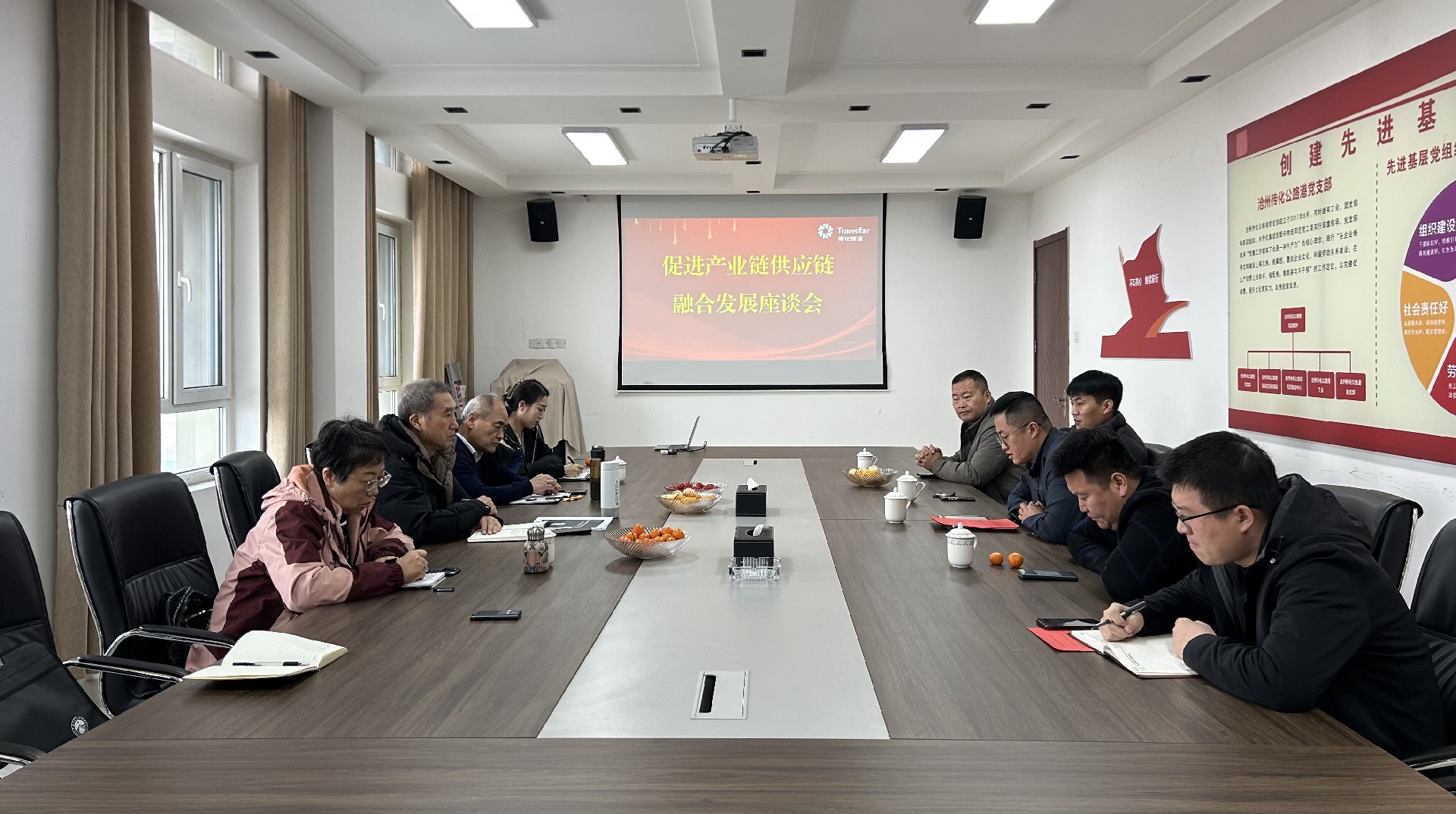 冀物联秘书长李信龙一行赴沧州调研